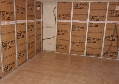 Isolation des murs
