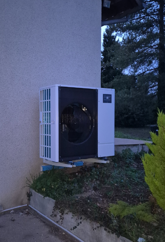 Installation de pompe à chaleur Installation de pompe à chaleur