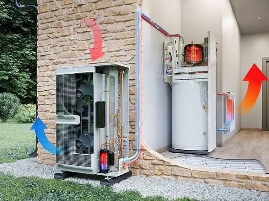 Installation de pompe à chaleur air / eau à Tours et Blois
